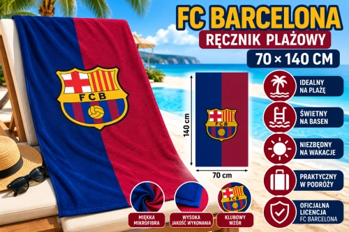 Ręcznik FC Barcelona na wakacje.png