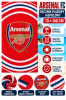 Ręcznik plażowy Arsenal FC 70 × 140 cm.png